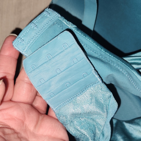 Victorias Secret Very Sexy Push Up turquoise/green blueUnderwire Bra Lace VS 38D - Picture 7 of 9
